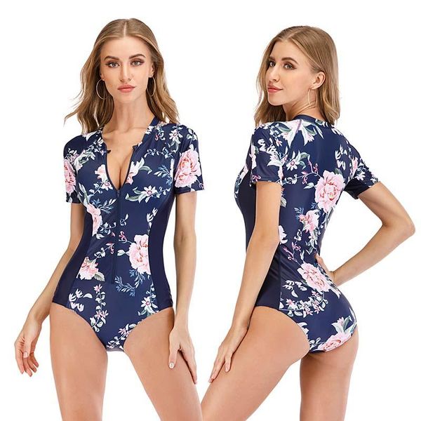 women's one piece long sleeve rash guard uv protection printed surfing swimsuit swimwear bathing suit 8866 two-piece suits
women's one piece long sleeve rash guard uv protection printed surfing swimsuit swimwear bathing suit 8866 two-piece suits