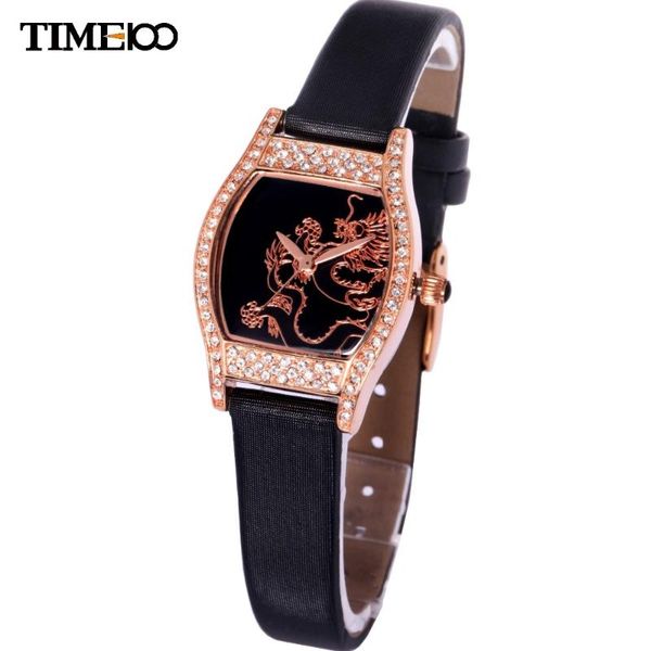 wristwatches time100 luxury women watches analog display bracelet watch dragon pattern diamond-studded bucket-shaped relogio feminino, Slivery;brown
wristwatches time100 luxury women watches analog display bracelet watch dragon pattern diamond-studded bucket-shaped relogio feminino, Slivery;brown