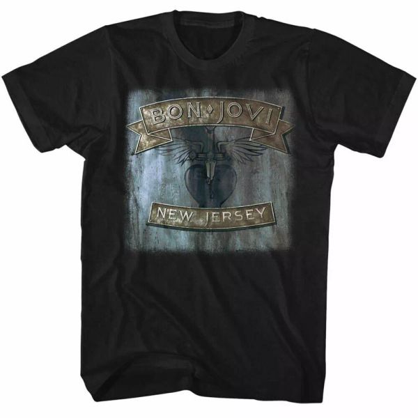 bon jovi new jersey t shirt mens licensed rock n roll band tee 80s retro black, White;black
bon jovi new jersey t shirt mens licensed rock n roll band tee 80s retro black, White;black