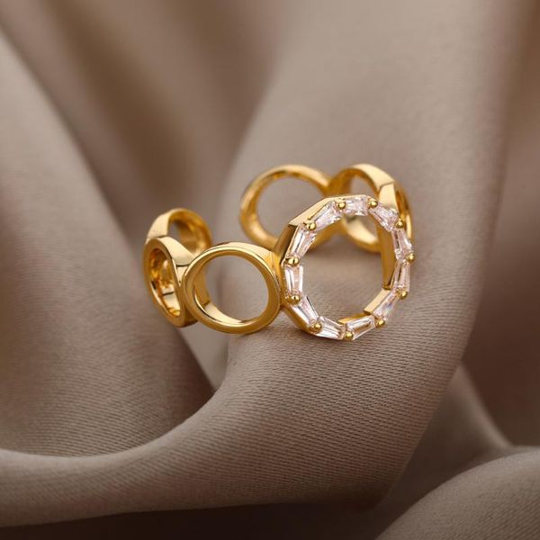 wedding rings rhinestone hollow out for women gold silver color geometric ring adjustable open cuff engagement vintage jewelry gift, Slivery;golden
wedding rings rhinestone hollow out for women gold silver color geometric ring adjustable open cuff engagement vintage jewelry gift, Slivery;golden