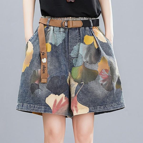 summer fashion oversize regular floral women shorts print vintage wide leg office lady casual trendy streetwear elastic waist loose denim, White;black
summer fashion oversize regular floral women shorts print vintage wide leg office lady casual trendy streetwear elastic waist loose denim, White;black