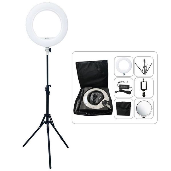 yidoblo ax-480sii 18inch dimmable bi-color inner 12" ring lamp 5500k broadcast video pography makeup light led suit flash heads
yidoblo ax-480sii 18inch dimmable bi-color inner 12" ring lamp 5500k broadcast video pography makeup light led suit flash heads