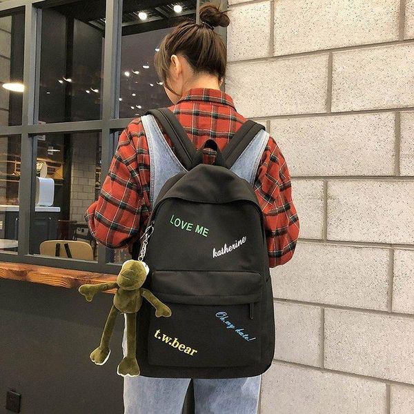 backpack pb2076 college students high school large capacity simple letters
backpack pb2076 college students high school large capacity simple letters