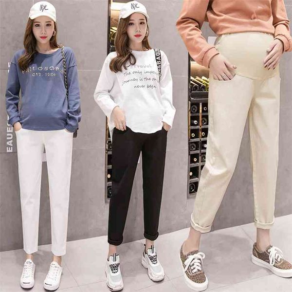 cotton maternity pants clothes causal trousers for pregnant women harem long pregnancy wearclothing spring summer 210721, White
cotton maternity pants clothes causal trousers for pregnant women harem long pregnancy wearclothing spring summer 210721, White