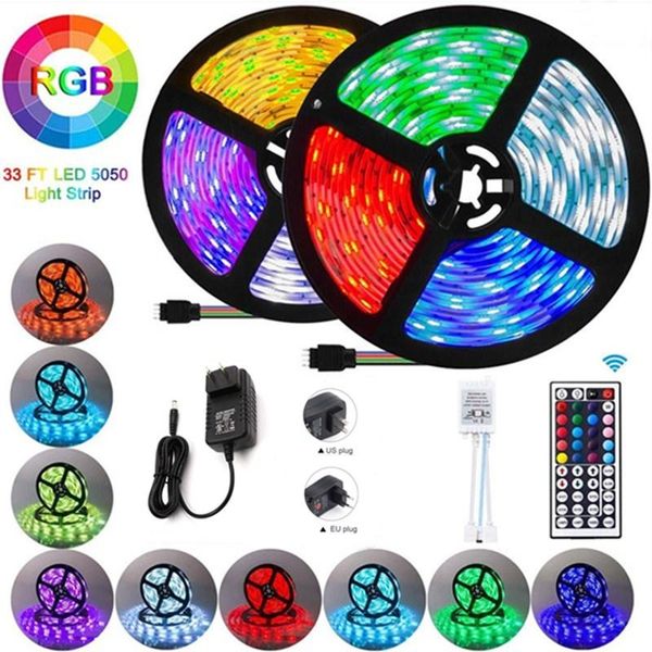 strips rgb led strip waterproof ribbon light smd 5m 10m flexible stripes dc12v, tape full sets kit
strips rgb led strip waterproof ribbon light smd 5m 10m flexible stripes dc12v, tape full sets kit