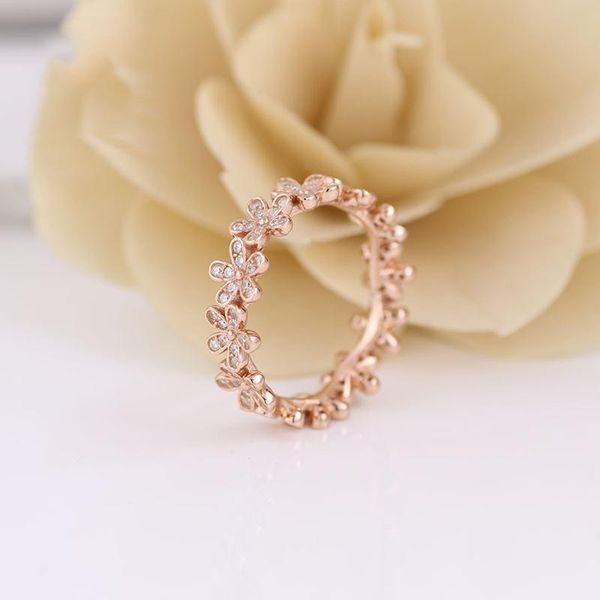 real 925 sterling silver ring rose gold dazzling daisy flower with crystal for women wedding party fashion jewelry cluster rings, Golden;silver
real 925 sterling silver ring rose gold dazzling daisy flower with crystal for women wedding party fashion jewelry cluster rings, Golden;silver