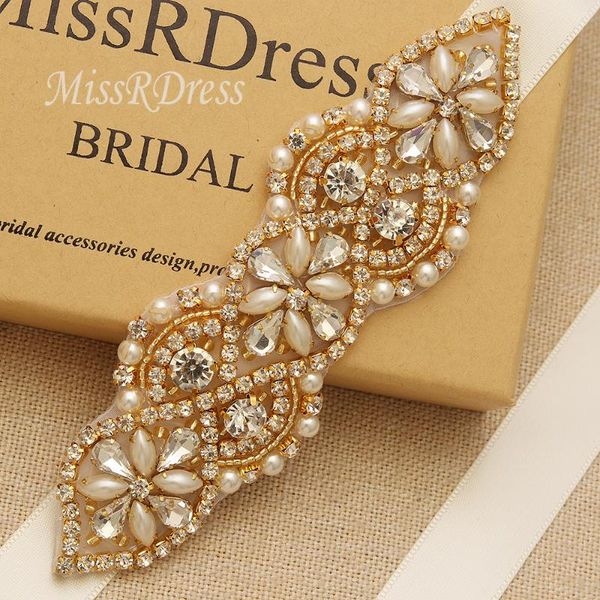 wedding sashes missrdress rhinestones belt gold crystal bridal pearls stain dress sash for accessories jk874, White
wedding sashes missrdress rhinestones belt gold crystal bridal pearls stain dress sash for accessories jk874, White