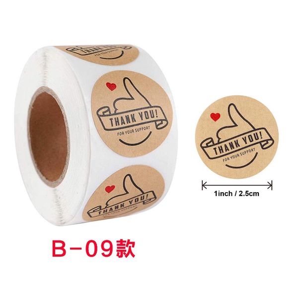 gift wrap 500pcs round thanks stickers bag box packing labels handmade kraft paper packaging sticker for candy dragee wedding
gift wrap 500pcs round thanks stickers bag box packing labels handmade kraft paper packaging sticker for candy dragee wedding