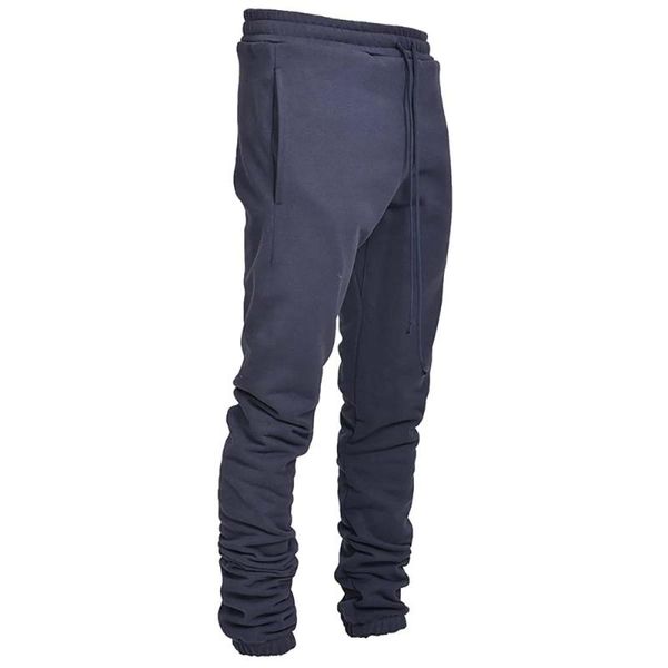 men sweatpants solid casual pants jogger clothing pocket elastic waist drawstring sports trouser men's, Black
men sweatpants solid casual pants jogger clothing pocket elastic waist drawstring sports trouser men's, Black