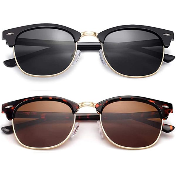 2021 new retro polarized sunglasses for men and women Semi-Random frame Driving square Sun glass 100% UV Blocking Glasses wholesale, White;black
2021 new retro polarized sunglasses for men and women Semi-Random frame Driving square Sun glass 100% UV Blocking Glasses wholesale, White;black