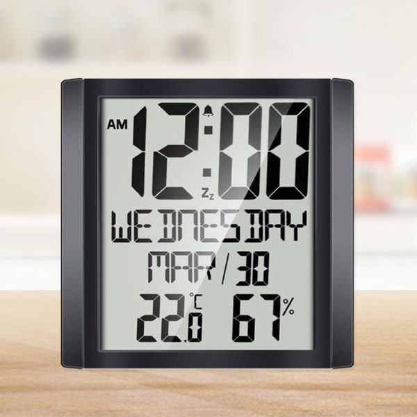 wall clocks multi functional large screen temperature humidity measurement desk clock
wall clocks multi functional large screen temperature humidity measurement desk clock