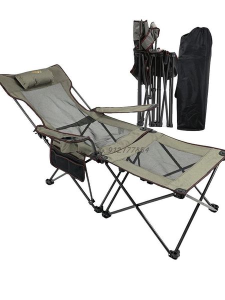 camp furniture outdoor folding chair recliner ultra-light portable backrest thickening bold camping lunch break bed 
camp furniture outdoor folding chair recliner ultra-light portable backrest thickening bold camping lunch break bed
