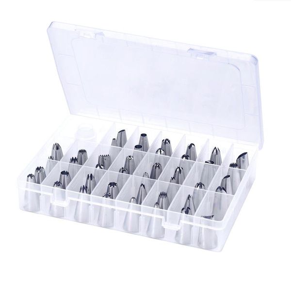 cake tools 42 pcs/set dessert decorators cream pastry converter stainless steel nozzle set diy decorating tips
cake tools 42 pcs/set dessert decorators cream pastry converter stainless steel nozzle set diy decorating tips