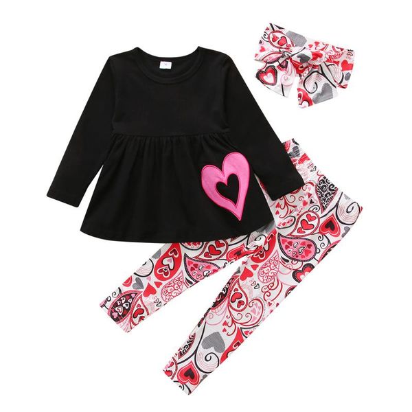 clothing sets toddler baby valentine love pattern printing three-pieces set, infant girl long sleeve + pants headband set 1-6t, White
clothing sets toddler baby valentine love pattern printing three-pieces set, infant girl long sleeve + pants headband set 1-6t, White