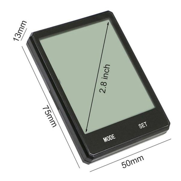 bike computers cycling computer 2.8" large screen speedometer temperature waterproof satch sports speed odometer
bike computers cycling computer 2.8" large screen speedometer temperature waterproof satch sports speed odometer