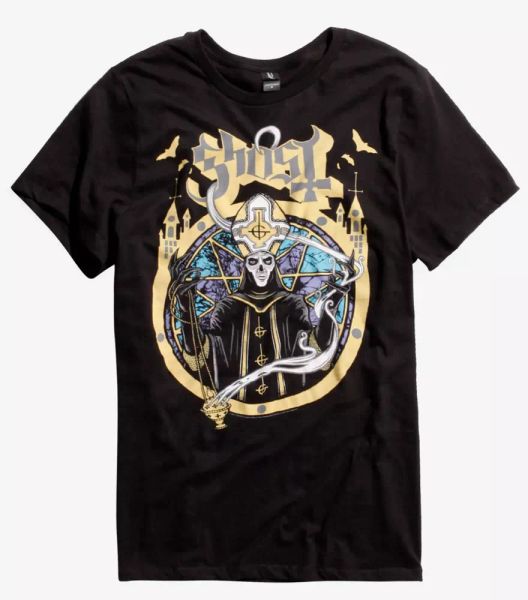 Ghost SATANAS SPES NOSTRA PAPA EMERITUS Metal Band T-Shirt NEW Official, White;black
Ghost SATANAS SPES NOSTRA PAPA EMERITUS Metal Band T-Shirt NEW Official, White;black