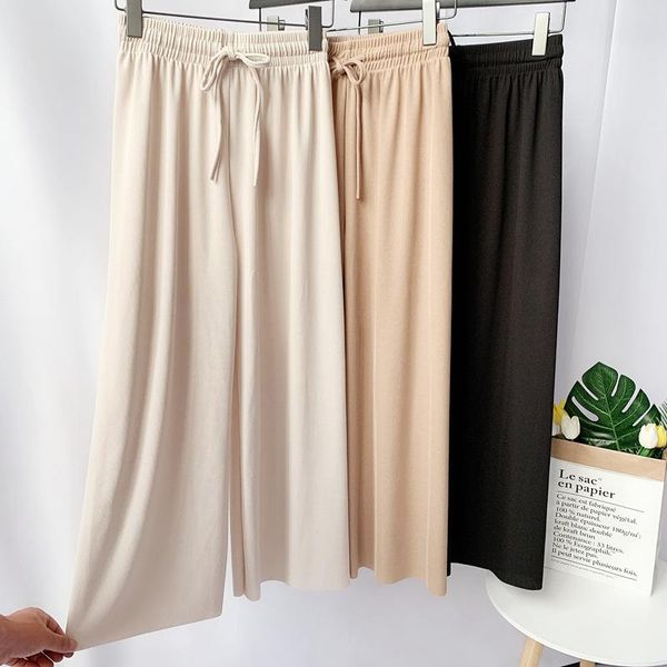 women's pants & capris women summer loose black wide leg trousers high waist lace up female breathable quickly dry khaki casual size, Black;white
women's pants & capris women summer loose black wide leg trousers high waist lace up female breathable quickly dry khaki casual size, Black;white