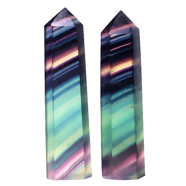 decorative objects & figurines original stone fluorite six prisms colorful ornaments purple green
decorative objects & figurines original stone fluorite six prisms colorful ornaments purple green