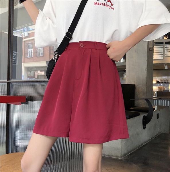women's pants & capris high waist all-match straight suit short women 2021 korean summer casual loose wide-leg girls shorts, Black;white
women's pants & capris high waist all-match straight suit short women 2021 korean summer casual loose wide-leg girls shorts, Black;white