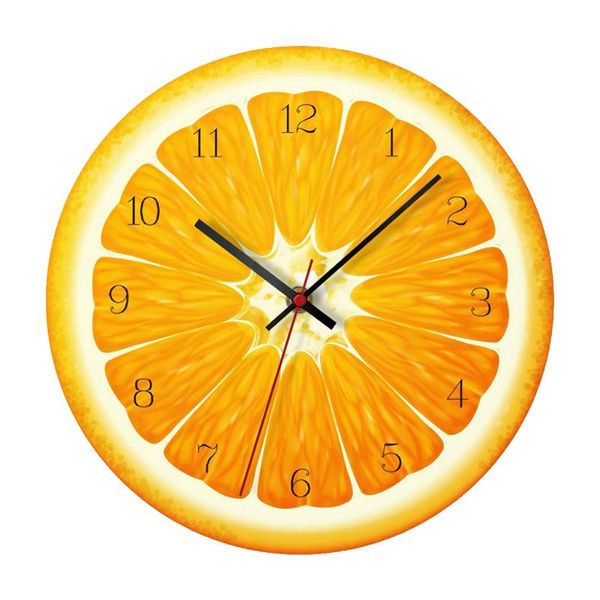 wall clocks 12inch clock colored fruit pattern hanging alarm watch home decor 
wall clocks 12inch clock colored fruit pattern hanging alarm watch home decor