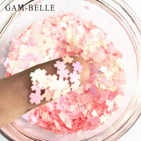 nail glitter gam-belle laser 5mm cherry blossoms shape sequin holographic pink silver flakes 3d art decoration accessories, Silver;gold
nail glitter gam-belle laser 5mm cherry blossoms shape sequin holographic pink silver flakes 3d art decoration accessories, Silver;gold
