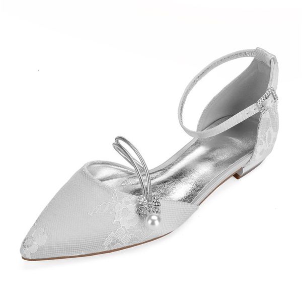 sandals lace wedding flats for bride pointed toe ankle buckle strap pearl bridal party dress flat shoes 7lon, Black
sandals lace wedding flats for bride pointed toe ankle buckle strap pearl bridal party dress flat shoes 7lon, Black