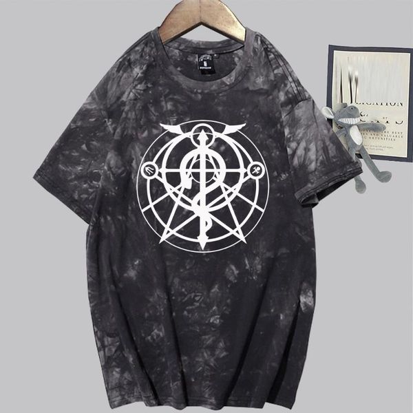 fullmetal alchemist logo anime short sleeve o-neck tie dye casual loose uniex t-shirt men's t-shirts, White;black
fullmetal alchemist logo anime short sleeve o-neck tie dye casual loose uniex t-shirt men's t-shirts, White;black