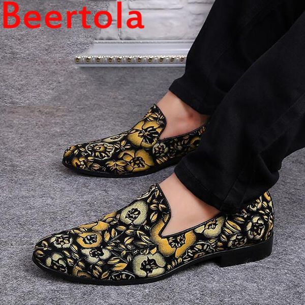 dress shoes 2021 beertola flats for yellow flower loafers fashion men pointed toe manual casual masculine chaussures party big size, Black
dress shoes 2021 beertola flats for yellow flower loafers fashion men pointed toe manual casual masculine chaussures party big size, Black