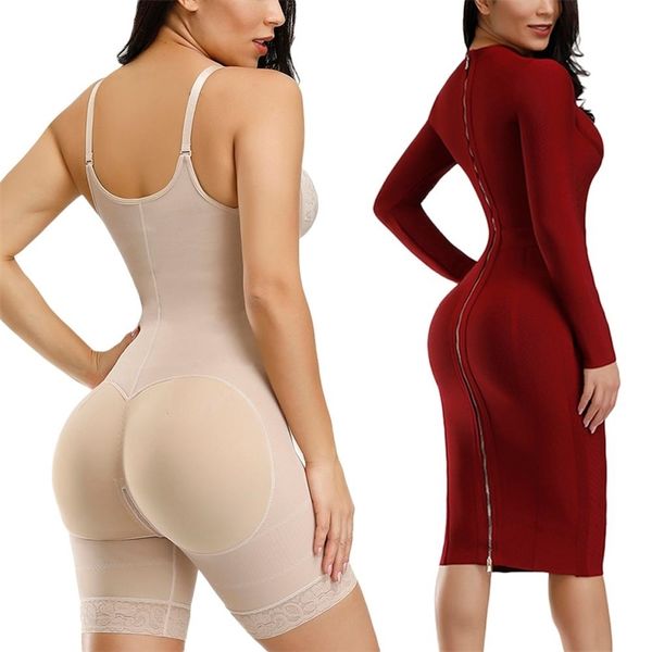 feelingirl women waist trainer butt lifter shapewear adjustable strap full body shaper bodysuit slimming underwear seamless 210402, Black;white
feelingirl women waist trainer butt lifter shapewear adjustable strap full body shaper bodysuit slimming underwear seamless 210402, Black;white