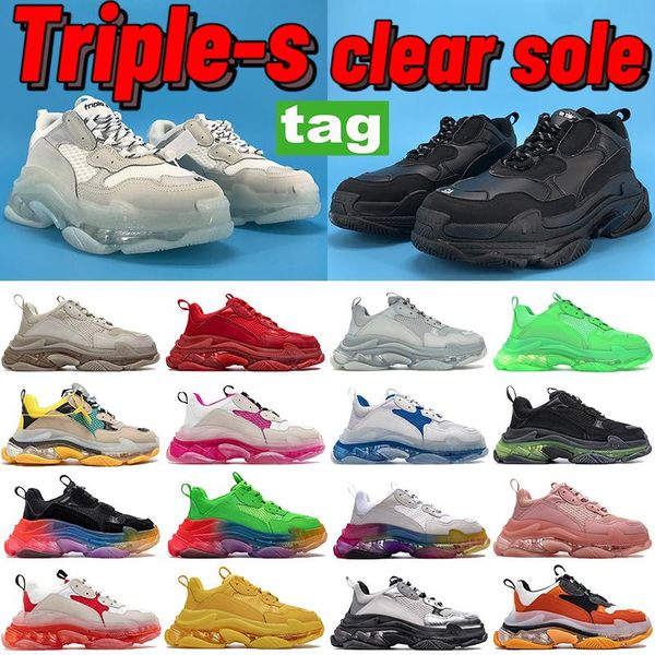2021 paris triple-s clear sole casual shoes white black grey navy men women dad platform height increase beige trainers sneakers
2021 paris triple-s clear sole casual shoes white black grey navy men women dad platform height increase beige trainers sneakers