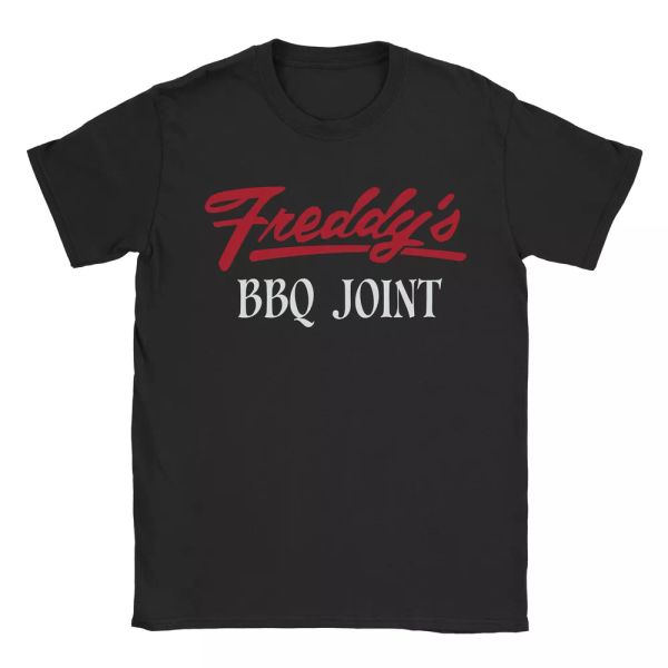 freddy's bbq joint mens t-shirt - house of cards cool present birthday gift, White;black
freddy's bbq joint mens t-shirt - house of cards cool present birthday gift, White;black
