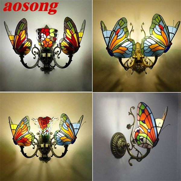 wall lamp aosong tiffany lights sconces modern led butterfly lamps indoor fixture for home decoration
wall lamp aosong tiffany lights sconces modern led butterfly lamps indoor fixture for home decoration