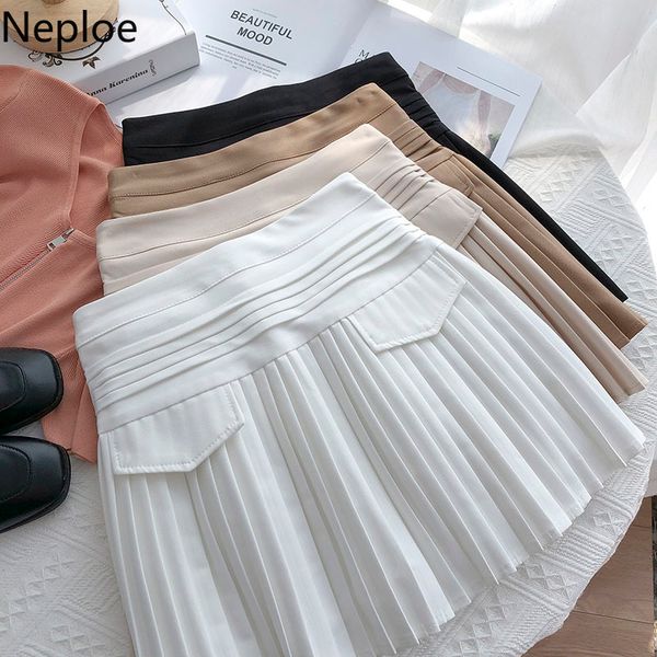 neploe pleated woman skirts high waist solid color a-line jupe korean sweet all-match sweet mini fladas mujer summer saia 210422, Black
neploe pleated woman skirts high waist solid color a-line jupe korean sweet all-match sweet mini fladas mujer summer saia 210422, Black