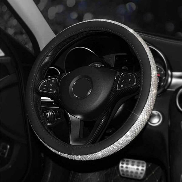 steering wheel covers bling rhinestones crystal car cover pu leather steering-wheel accessories for women girls
steering wheel covers bling rhinestones crystal car cover pu leather steering-wheel accessories for women girls
