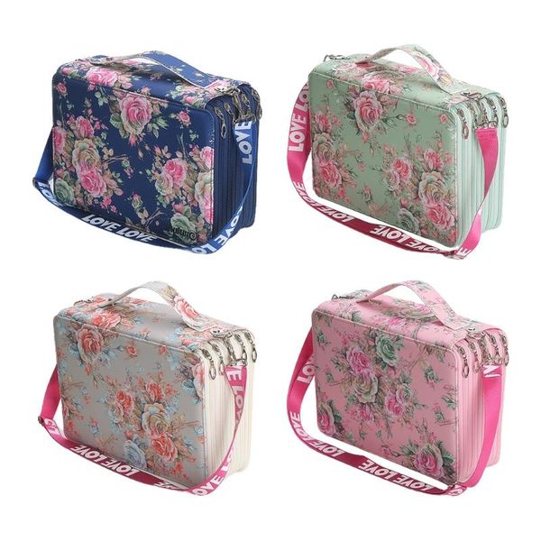 252-holes crocodile pattern flowers with shoulder strap zipper pencil case 781a bags
252-holes crocodile pattern flowers with shoulder strap zipper pencil case 781a bags