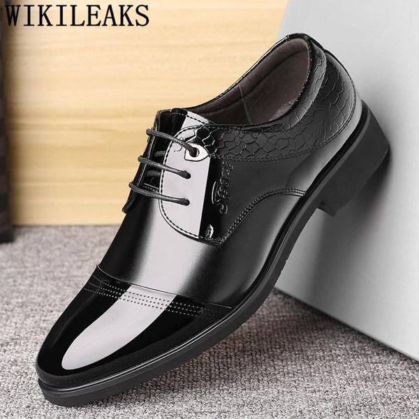 dress shoes crocodile men formal leather coiffeur patent oxford for zapatos de hombre buty meskie ayakkabi, Black
dress shoes crocodile men formal leather coiffeur patent oxford for zapatos de hombre buty meskie ayakkabi, Black
