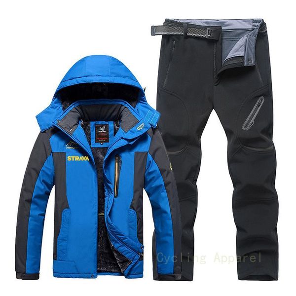 racing sets windproof men's cycling set strava bicycle clothing motocross suits outdoor sport jacket winter jackets mtb pants, Black;blue
racing sets windproof men's cycling set strava bicycle clothing motocross suits outdoor sport jacket winter jackets mtb pants, Black;blue