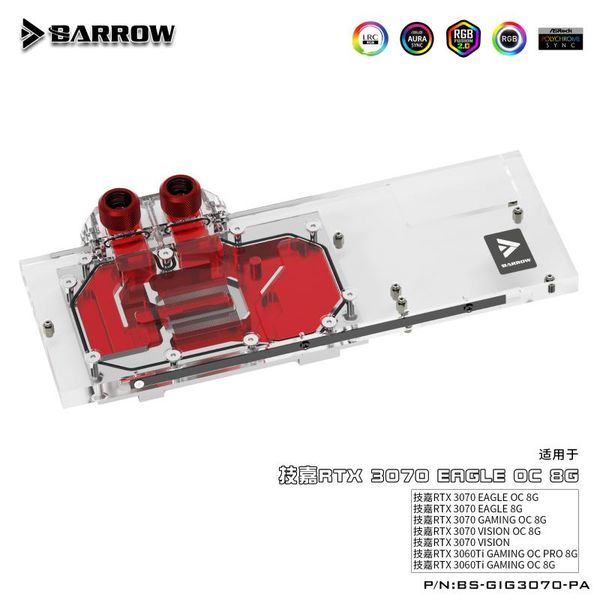 barrow full cover water block use for gigabyte rtx 3070 gaming/eagle/vision oc gpu card copper radiator 5v header a-rgb fans & coolings
barrow full cover water block use for gigabyte rtx 3070 gaming/eagle/vision oc gpu card copper radiator 5v header a-rgb fans & coolings