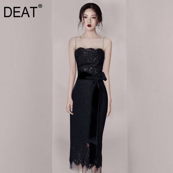 women black patchwork lace bandage sling high waist dress strapless sleeveless slim fit fashion tide summer 7e7731 210421, Black;gray
women black patchwork lace bandage sling high waist dress strapless sleeveless slim fit fashion tide summer 7e7731 210421, Black;gray