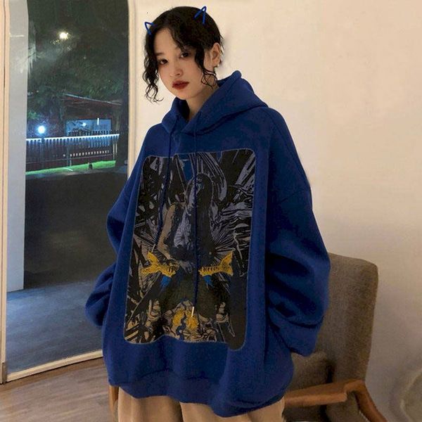 men's hoodies & sweatshirts roupa esportiva feminina folgada estilo hong kong bf estampa com manga longa de veludo jaqueta garota gótic, Black
men's hoodies & sweatshirts roupa esportiva feminina folgada estilo hong kong bf estampa com manga longa de veludo jaqueta garota gótic, Black