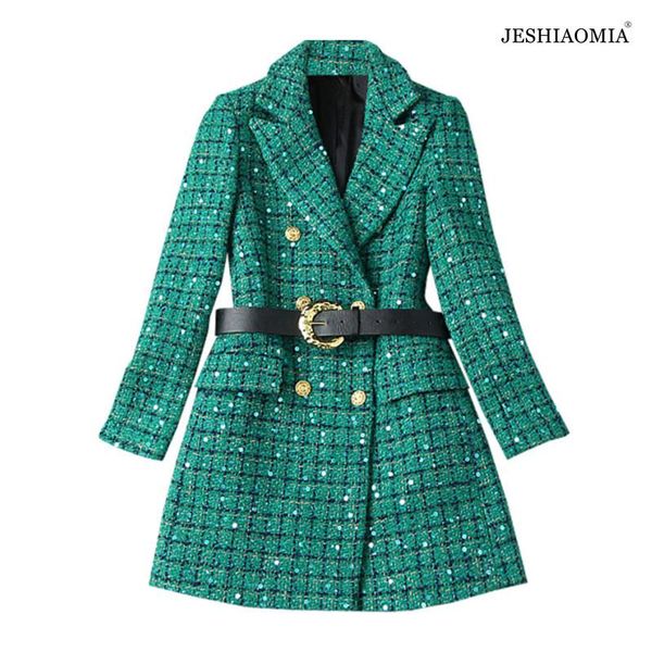 women's trench coats jeshiaomia- 2021 winter notched collar checked double breasted tweed coat, Tan;black
women's trench coats jeshiaomia- 2021 winter notched collar checked double breasted tweed coat, Tan;black