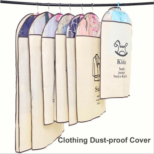 1pc hanging garment bag for storage travel suit dust proof clothing pack full cover clothes closet boxes & bins
1pc hanging garment bag for storage travel suit dust proof clothing pack full cover clothes closet boxes & bins