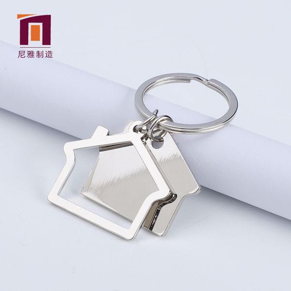 factory creative house keychain cottage pendant real estate opening small gift double-sided laser engraving
factory creative house keychain cottage pendant real estate opening small gift double-sided laser engraving
