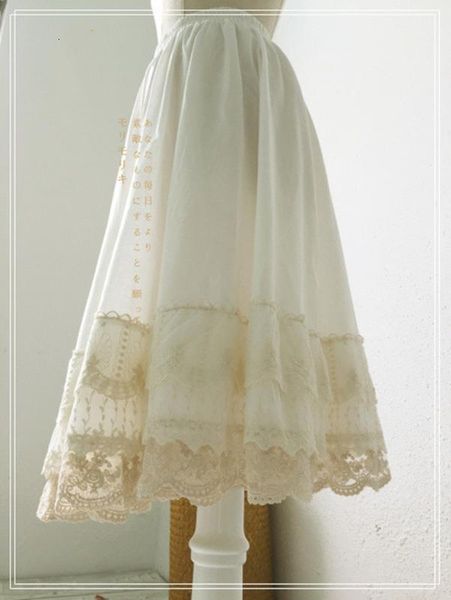 skirts mori girl style lace skirt lolita petticoats underskirt solid white cotton kawaii basic women bustle pannier saia longa xy44, Black
skirts mori girl style lace skirt lolita petticoats underskirt solid white cotton kawaii basic women bustle pannier saia longa xy44, Black