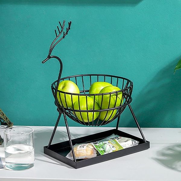 storage baskets elk fruit drain basket wrought iron double layer nordic creative vegetable rack
storage baskets elk fruit drain basket wrought iron double layer nordic creative vegetable rack