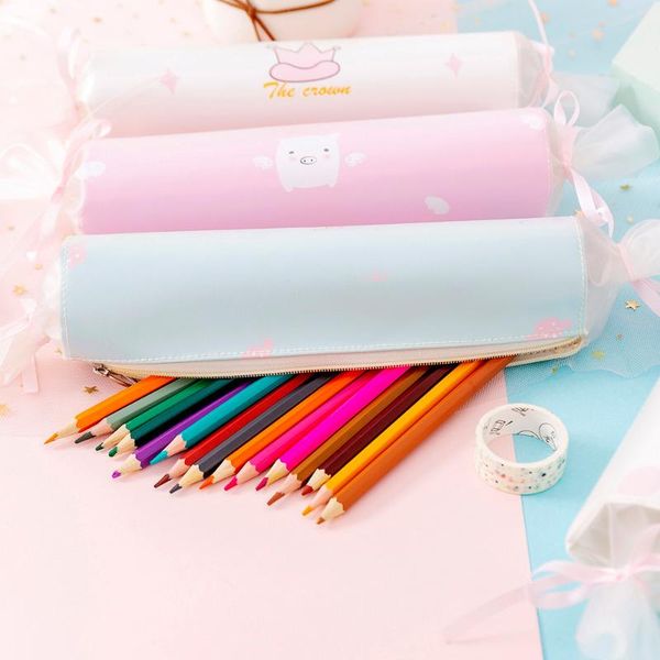 pencil bags cute kawaii leather case pen bag waterproof creative candy shape girls cylinder school student stationery storage
pencil bags cute kawaii leather case pen bag waterproof creative candy shape girls cylinder school student stationery storage