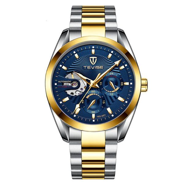 wristwatches luxe chronograph stainless steel watch men watches brand mens mechanical automatic wrist, Slivery;brown
wristwatches luxe chronograph stainless steel watch men watches brand mens mechanical automatic wrist, Slivery;brown