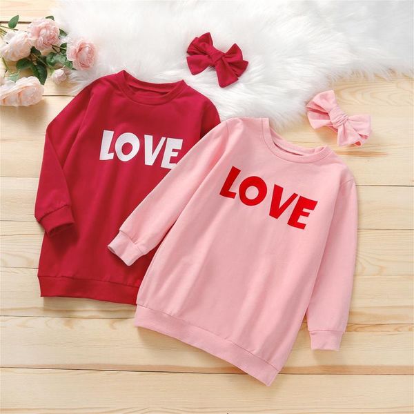 girl's dresses kids girls spring autumn sweatshirt dress letter print round neck long sleeve pullover with headband clothes, Red;yellow
girl's dresses kids girls spring autumn sweatshirt dress letter print round neck long sleeve pullover with headband clothes, Red;yellow