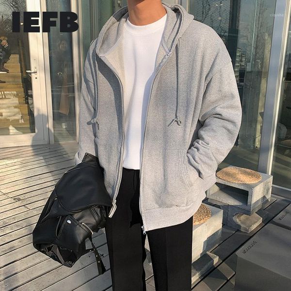 men's jackets iefb korean hooded sweatshirts trend zipper cardigan causal oversized coat for male autumn 2021 clothing 9y8415, Black;brown
men's jackets iefb korean hooded sweatshirts trend zipper cardigan causal oversized coat for male autumn 2021 clothing 9y8415, Black;brown