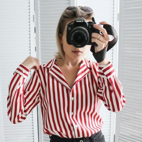 women's blouses & shirts 2021 long sleeve work spring autumn women blouse black strips office striped for business, White
women's blouses & shirts 2021 long sleeve work spring autumn women blouse black strips office striped for business, White